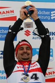 Georg Hackl, Goldmedaillengewinner im Rodelrennen