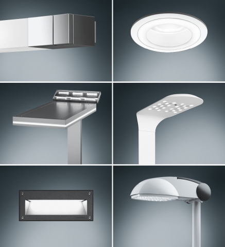 Ob im Innen- oder Außenraum: Sechs neue LED-Lichtlösungen von TRILUX eröffnen Architekten und Planer