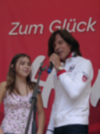 Katsiaryna u. J. Drews beim BALLERMANN KIDZ Casting