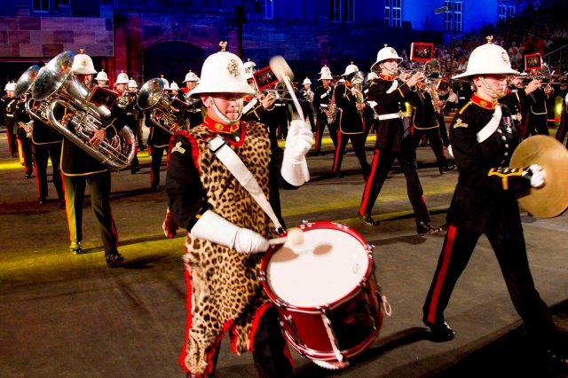Band of Her Majesty?s Royal Marines aus Schottland