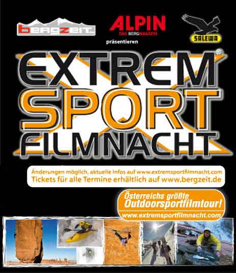 Bergzeit präsentiert die ExtremSportFilmNacht 2011/2012