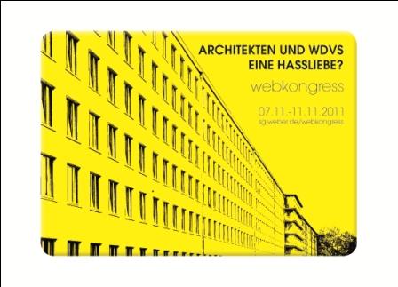 Vom 7. bis 11. November 2011 lädt Saint-Gobain Weber per Livestream zu einem Architekten-Webkongress Vom 7. bis 11. November 2011 lädt Saint-Gobain Weber per Livestream zu einem Architekten-Webkongress