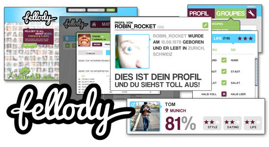 Screenshots von fellody.com Screenshots von fellody.com