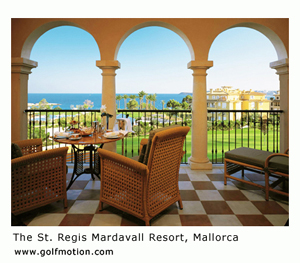 The St. regis Mardavall Resort auf Mallorca - www.golfmotion.com The St. regis Mardavall Resort auf Mallorca - www.golfmotion.com