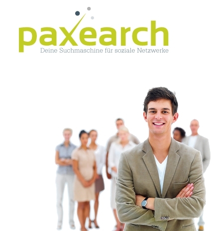 http://www.paxearch.com, die erste Suchmaschine für soziale Netzwerke