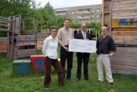 Yvonne Knippling, Tobias Strieder, Simon Grünewald, Frank Schlegel (v.l.n.r.)