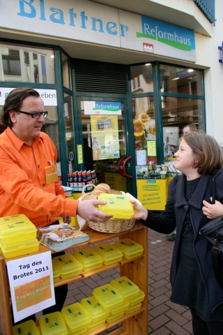 Foto: Aktion zum Tag des Brotes