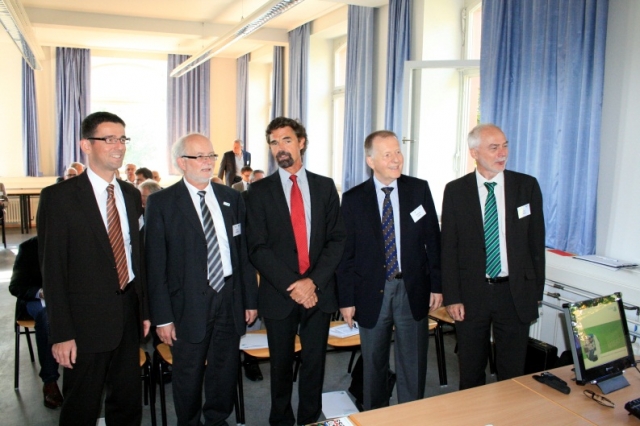 Die Veranstalter der Tagung zum Thema Service-Vertrieb (von links): Studiendekan Harald Kopp (HFU), Die Veranstalter der Tagung zum Thema Service-Vertrieb (von links): Studiendekan Harald Kopp (HFU),