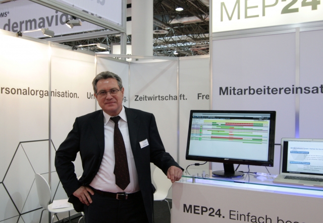 Karl-Adolf Gerstenecker, Geschäftsführer der MEP24 Software GmbH Karl-Adolf Gerstenecker, Geschäftsführer der MEP24 Software GmbH