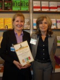 Annie Oswald (li.) mit GABAL-Geschäftsführerin Ursula Rosengart Annie Oswald (li.) mit GABAL-Geschäftsführerin Ursula Rosengart