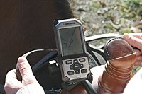 Sattelhalterung für GPS-Geräte im Reitsport Sattelhalterung für GPS-Geräte im Reitsport