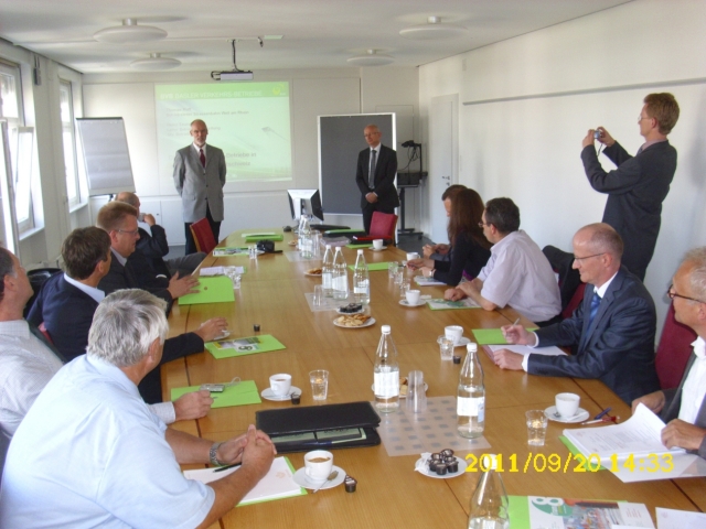Eine Initiative der Dresdner Verkehrsingenieure der PTV AG: ein Delegationsbesuch in Basel und Weil 