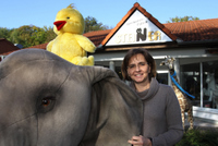 Susanne Bier, Geschäftsführerin von STEINER Plüsch, belebt das Online-Endkundengeschäft.