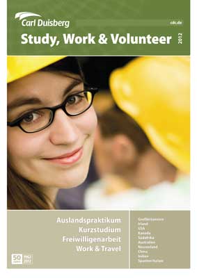 Neue Broschüre „Study, Work and Volunteer 2012“ erschienen