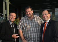 Roland Nestler RKW Hessen, Jörg Hofmann Gschf. Hotel zur Schmiede, Dr. Carsten Ott HA Hessen Agentur Roland Nestler RKW Hessen, Jörg Hofmann Gschf. Hotel zur Schmiede, Dr. Carsten Ott HA Hessen Agentur