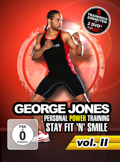 DVD Cover George Jones „Personal Power Training – Stay Fit ´n´Smile (Vol.II)“ DVD Cover George Jones „Personal Power Training – Stay Fit ´n´Smile (Vol.II)“