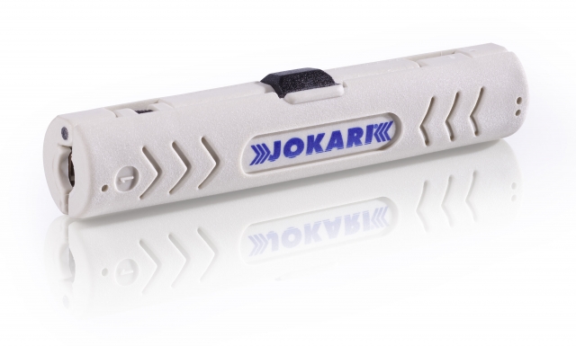 Der No.1-Cat von JOKARI ist ein Abisolierwerkzeug für PVC-isolierte Daten- und Netzwerkkabel mit ein Der No.1-Cat von JOKARI ist ein Abisolierwerkzeug für PVC-isolierte Daten- und Netzwerkkabel mit ein