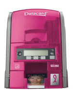 Limited Edition Pink Datacard SD260 © Datacard Group Limited Edition Pink Datacard SD260 © Datacard Group