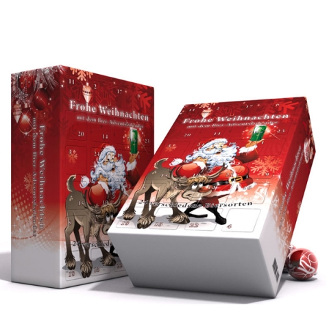 Bier-Adventskalender Santa Bier Bier-Adventskalender Santa Bier