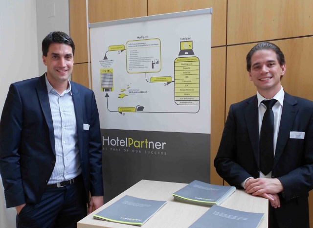 Martin Werlen und Oliver Zurwerra, Geschäftsführung HotelPartner GmbH Martin Werlen und Oliver Zurwerra, Geschäftsführung HotelPartner GmbH