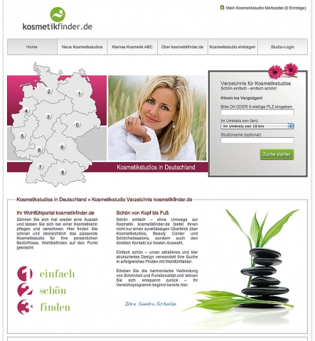 Kosmetikstudios in Deutschland - kosmetikfinder.de Kosmetikstudios in Deutschland - kosmetikfinder.de