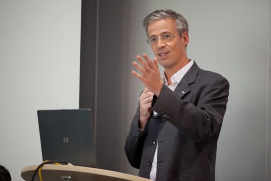 Prof. Dr. Klaus Tochtermann, Direktor der ZBW (20.10.2011, Hamburg, Foto: Hanseshot)