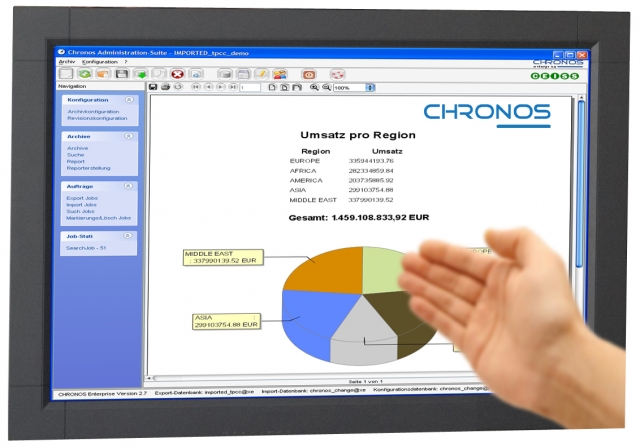 Auf Basis einer professionellen Datenbank-Archivierung mit Chronos kann heute jedes Unternehmen jede Auf Basis einer professionellen Datenbank-Archivierung mit Chronos kann heute jedes Unternehmen jede
