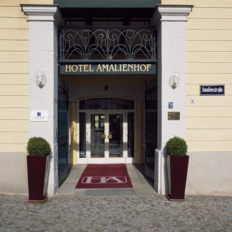 Das Hotel Amalienhof in Weimar