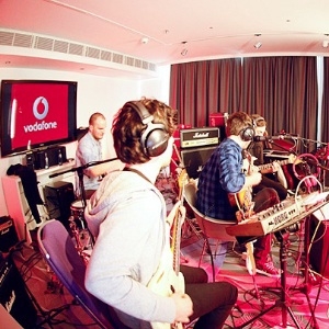 Die Band Bakkushan bei der Aktion