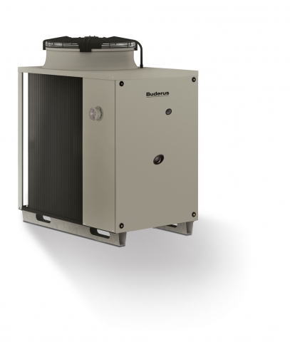 Die neue Buderus Gas-Wärmepumpe Logatherm GWPL eignet sich besonders für mittlere und größere Anlage