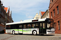 Von Solaris und Eaton gemeinsam entwickelter Solaris Urbino 12 Hybrid Von Solaris und Eaton gemeinsam entwickelter Solaris Urbino 12 Hybrid