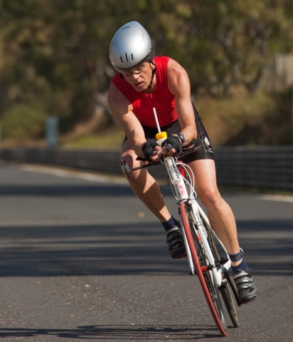 Veganer absolviert fünf Ironman-Triathlons in fünf Tagen Veganer absolviert fünf Ironman-Triathlons in fünf Tagen