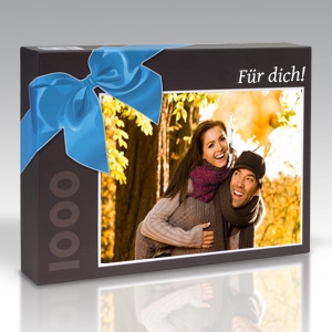individuell gestaltbare Puzzle-Schachtel individuell gestaltbare Puzzle-Schachtel