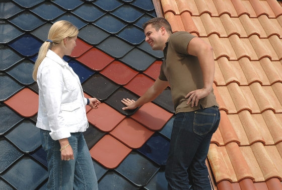 Ob Ton, Beton, Schiefer oder Zink? die Vielfalt an Dachziegeln und Dachsteinen ist groß Ob Ton, Beton, Schiefer oder Zink? die Vielfalt an Dachziegeln und Dachsteinen ist groß