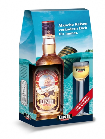 Linie-Geschenkset mit Original-Linie-Kelch Linie-Geschenkset mit Original-Linie-Kelch