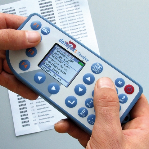 Handlich: Datafox TimeboyIV Handlich: Datafox TimeboyIV