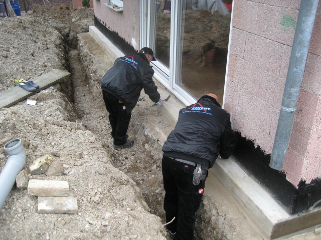 Die fehlende Abdichtung der Bodenkante war einer von fünf Hauptmängeln des vermeintlichen Traumhause