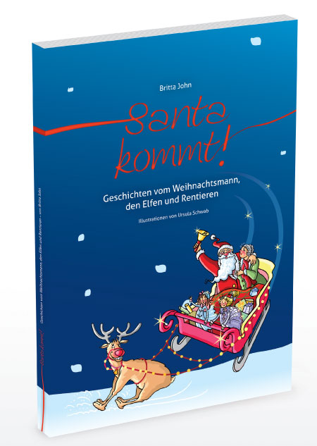 Santa kommt! - Cover Santa kommt! - Cover