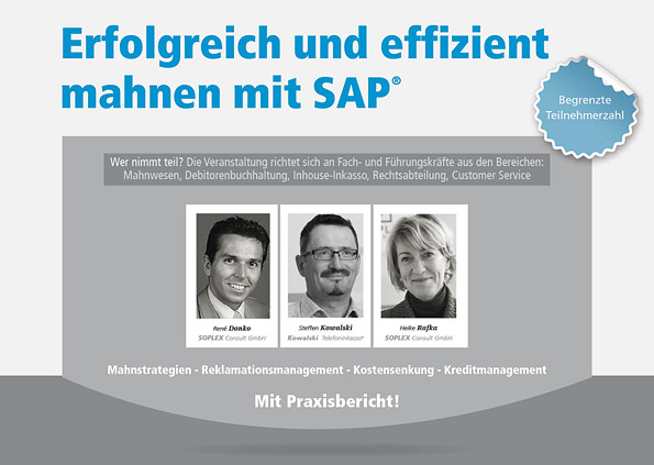 SOPLEX-Forum Forderungsmanagement