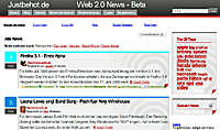 Web 2.0 News Community - Justbehot.de