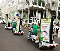 Bluetooth & GPS-Tracking im Einsatz bei Ambient Media Werbekampagnen