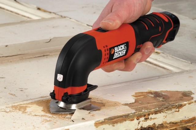 Die neuen Multitools von Black&Decker mit patentiertem Schnellspann-System vereinen Säge, Schleifer, Die neuen Multitools von Black&Decker mit patentiertem Schnellspann-System vereinen Säge, Schleifer,