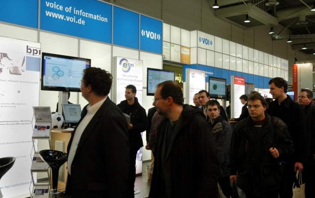VOI-Stand, CeBIT 2011 VOI-Stand, CeBIT 2011