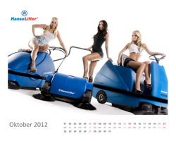 Kalenderseite Oktober