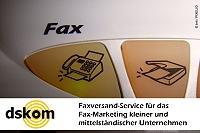 Massenfaxversand-Service von dskom
