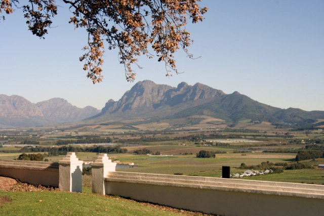Südafrika: Weinregion bei Stellenbosch. Südafrika: Weinregion bei Stellenbosch.