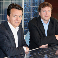 Peter Knuth (Strategie und Marketing) und Stefan Jakob (Vertrieb und Technik)