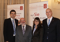 Koordinator Erich Hübner mit seinen JobPaten