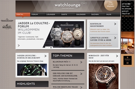 Watchlounge.com: die Community für hochwertige Uhren und Lifestyle mitüber 15.000 registrierten Mitg Watchlounge.com: die Community für hochwertige Uhren und Lifestyle mitüber 15.000 registrierten Mitg