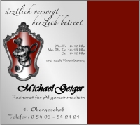 Arzt für Allgemeinmedizin Bad Iburg - Michael Geiger